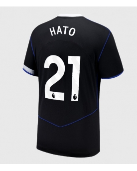 Billige Fotballdrakt Chelsea Jorrel Hato #21 Replika Tredjedrakt 2025-26 Kortermet